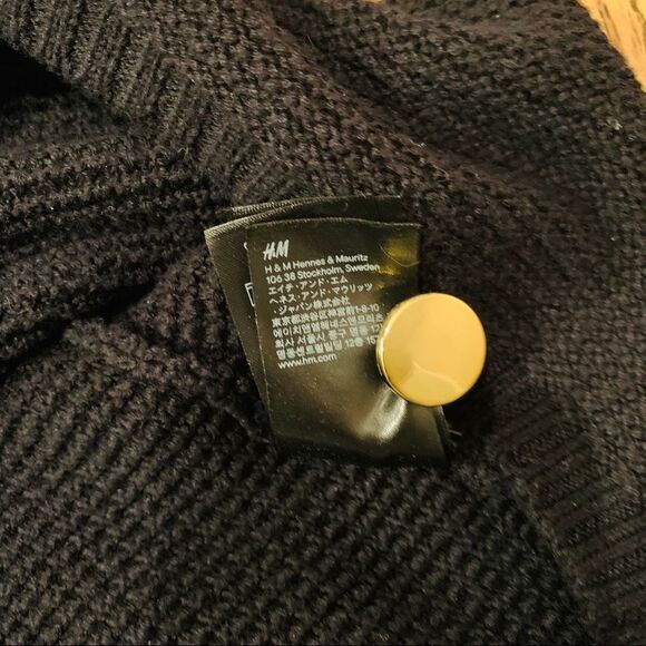 H&M Black cotton/acrylic Tunic - Picture 9 of 10